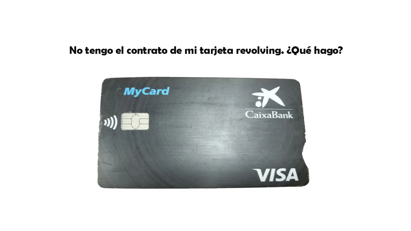 contrato tarjeta revolving