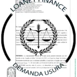 SENTENCIA RECLAMAR LOANEY USURA ABUSIVIDAD