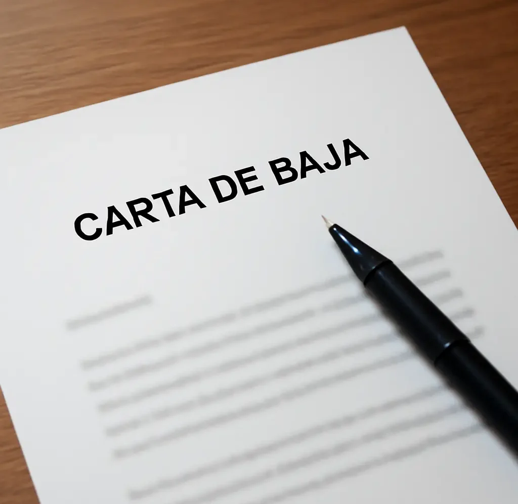 modelo baja modificación sustancial condiciones trabajo